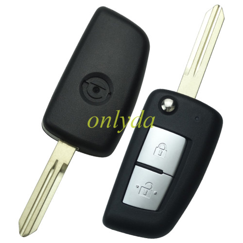 aftermarket   Nissan 2 button  remote key  with PCF7961M 4A chip with  434mhz, FSK