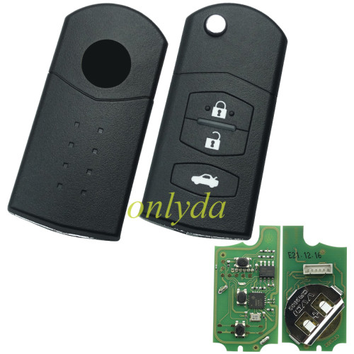 XHORSE XKMA00EN Universal Remote Key Fob 3 Buttons for Mazda Type