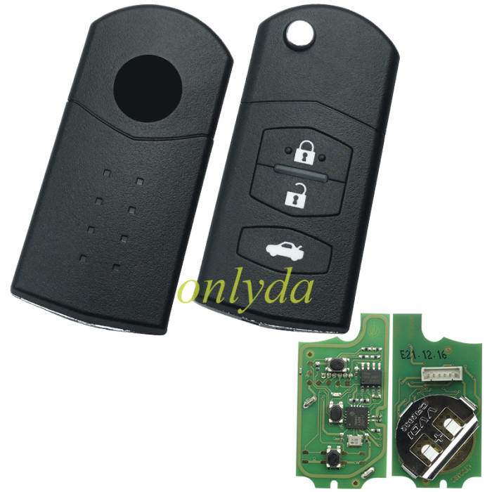 XHORSE XKMA00EN Universal Remote Key Fob 3 Buttons for Mazda Type