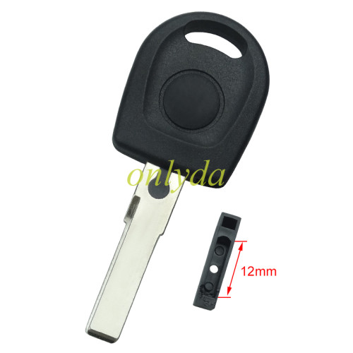 For  VW Transponder key blank with prinited badge