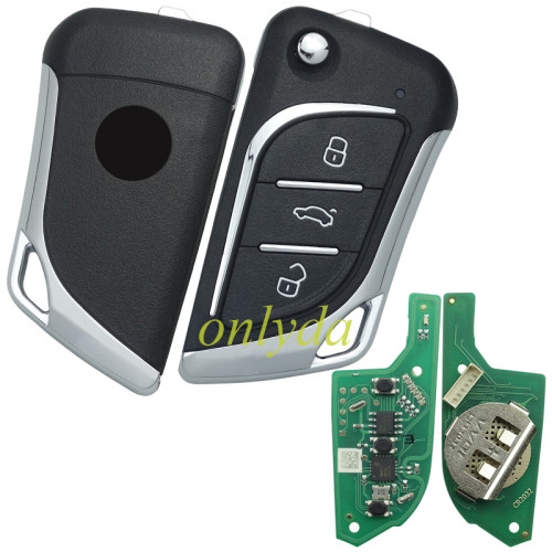 For XHORSE UNIVERSAL LEXUS STYLE FLIP Wired Remote XKLKS0EN  VVDI Key Tool VVDI2