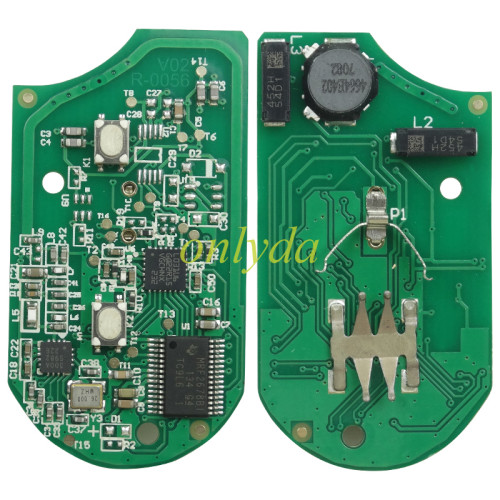 smart Key for BMW Bikes 2 Buttons  Frequency:434 MHz   DST AES 8A chip Bikes EWS / Keyless Go