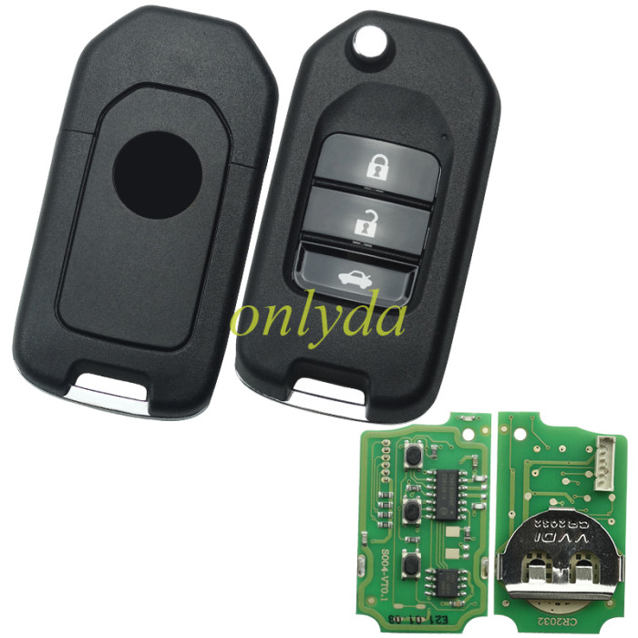 XKHO01EN Xhorse VVDi Universal Wired Remote Key 3 Buttons