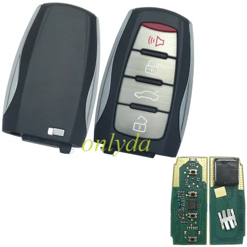 Original  Proximity Smart Key  Greatwall 3+1 button 434mhz AES 4A chip  3608700XSW04A used for greatwall haval   Jolion, DARGO Big Dog, H6 2021  ASK