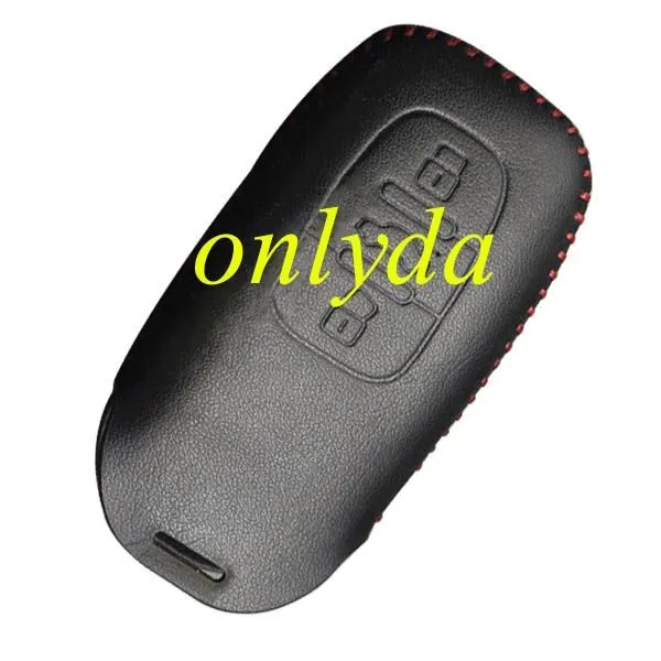 For Audi 3 button key leather case used  A1 A3 A4 A5 A4L A5 A6L  Q3 Q5 Q7 A8 A8L RS5