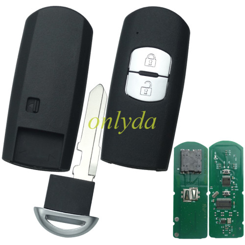 For kydz brand  Mazda 6 keyless 2 button modified remote With 315mhz,PCB SKE11A-02