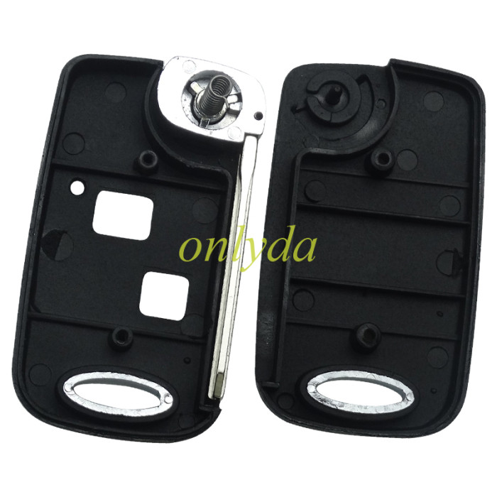 Modified folding  remote key blank(Toyota style )TOY43-SH2