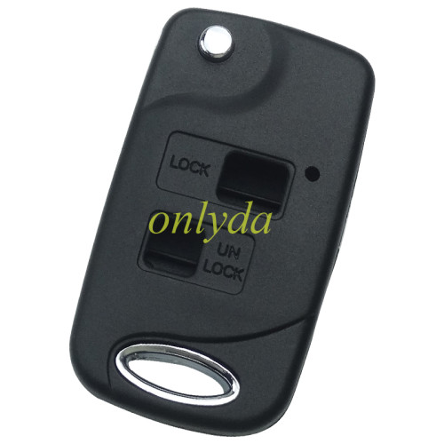 Modified folding  remote key blank(Toyota style )TOY43-SH2