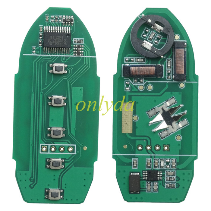 Smart  Key  5 Buttons For Nissan Patrol Pathfinder Altima Maxirma 434Mhz ID46 PCF7952 Chip CWTWB1G744