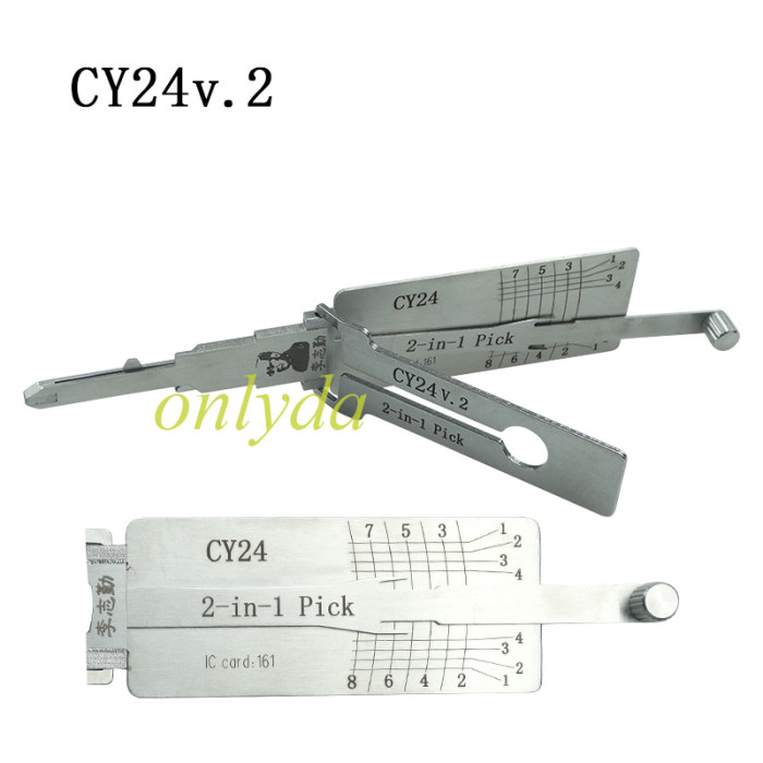 Chrysler-CY24 2 In 1  lock pick and decoder used for Chrysler Dodge jeep