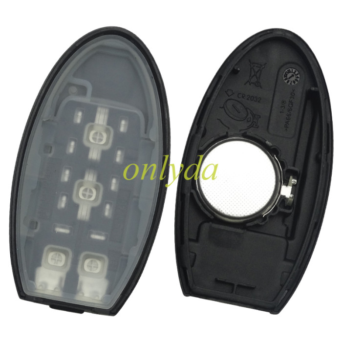 original for  Nissan 4 button remote key with 433.92mhz S180144604