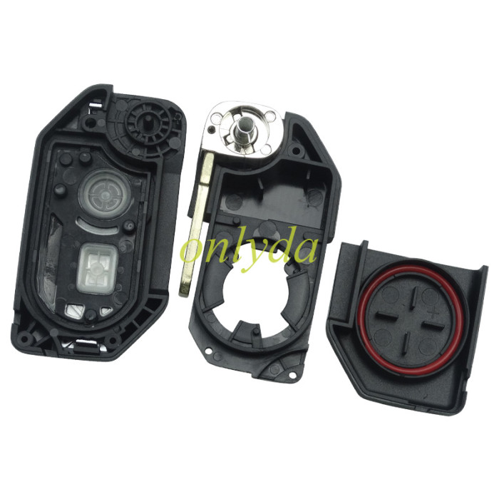 motorcycle 1 button flip remote key blank