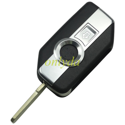 motorcycle 1 button flip remote key blank