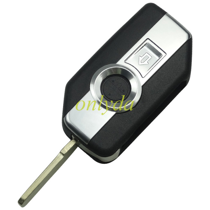 motorcycle 1 button flip remote key blank