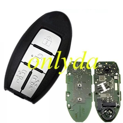 For  OEM Nissan 4B remote 315mhz HITAG AES chip Continental :S180144602