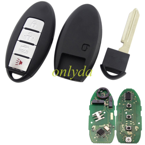 For NISSAN Teana keyless remote PCF7952 chip -315mhz