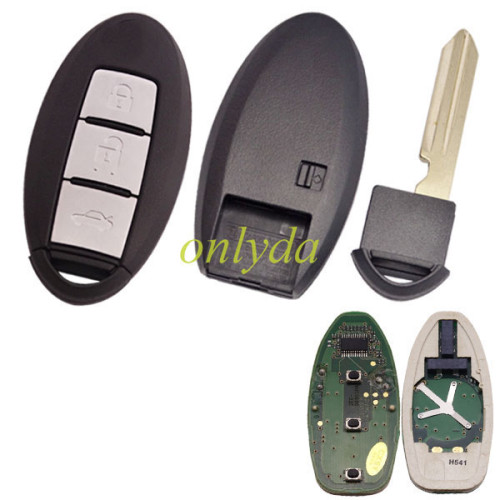 For  Nissan 3B remote 433mhz PCF7953（HITAG3) chip FCCID:CWTWBU735