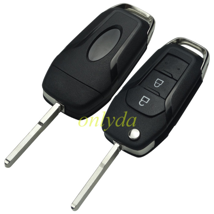 For Ford 2 button remote key with hitag pro ID49 Chip  with 433mhz  EB3T-15K601-BA