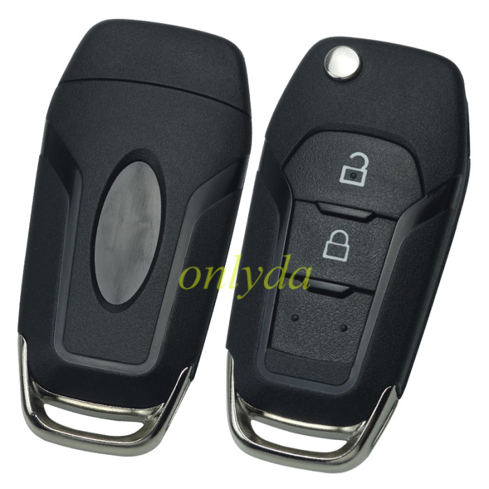 For Ford 2 button remote key with hitag pro ID49 Chip  with 433mhz  EB3T-15K601-BA
