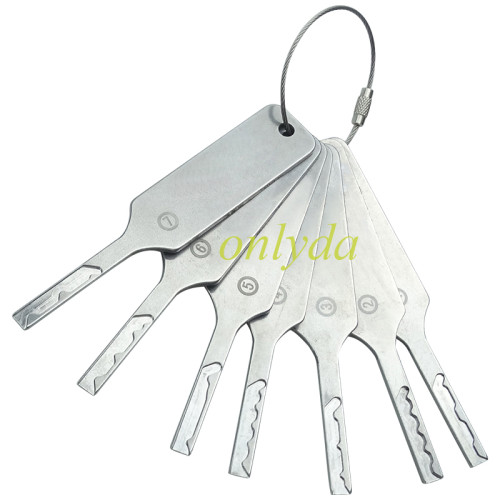 Quick opening tool HU66 for lock picking tools