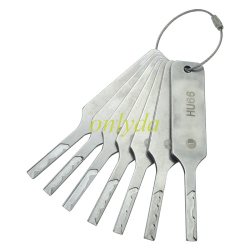 Quick opening tool HU66 for lock picking tools