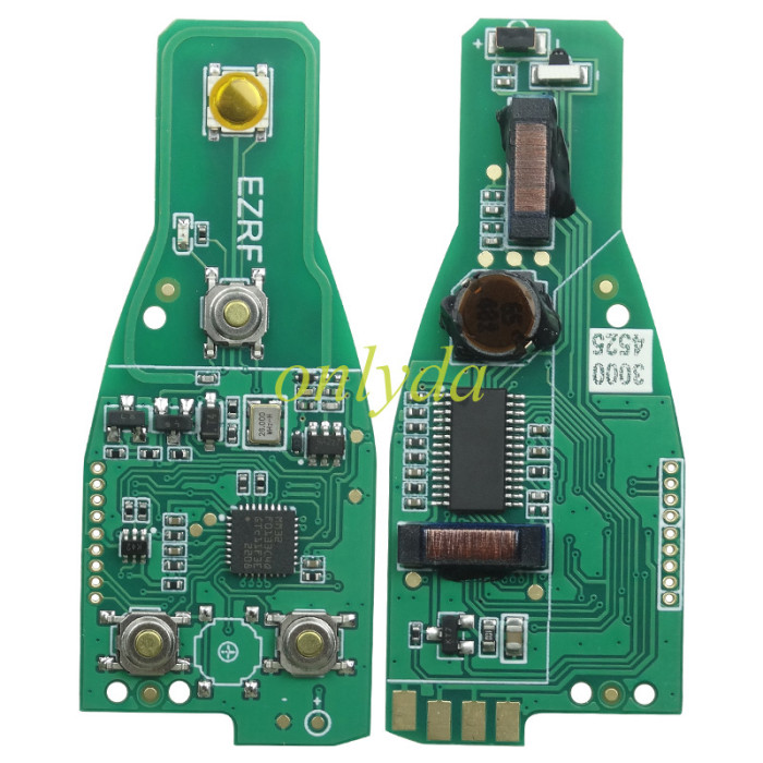 For Benz NEC Before 2013 3 / 3+1button remote key with 315mhz /433 MHZ Keyless go  changeable frequency by button press  The key is only work with the devices that support original Benz key. Such as VVDl, AP. MBTOOL etc