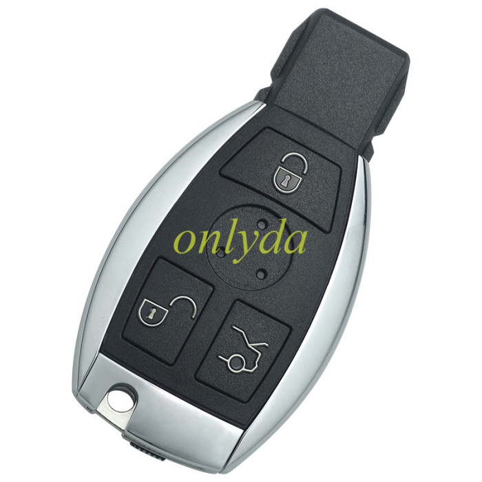For Benz NEC Before 2013 3 / 3+1button remote key with 315mhz /433 MHZ Keyless go  changeable frequency by button press  The key is only work with the devices that support original Benz key. Such as VVDl, AP. MBTOOL etc