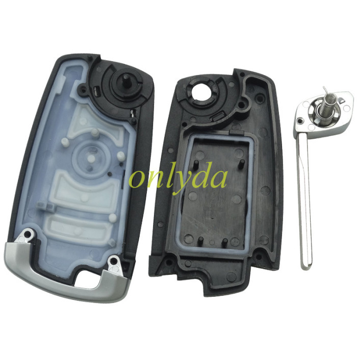 Upgrade for BMW CAS2 systerm remote flip key 3 button with 315mhz/433mhz/868mhz with electric 46 chip