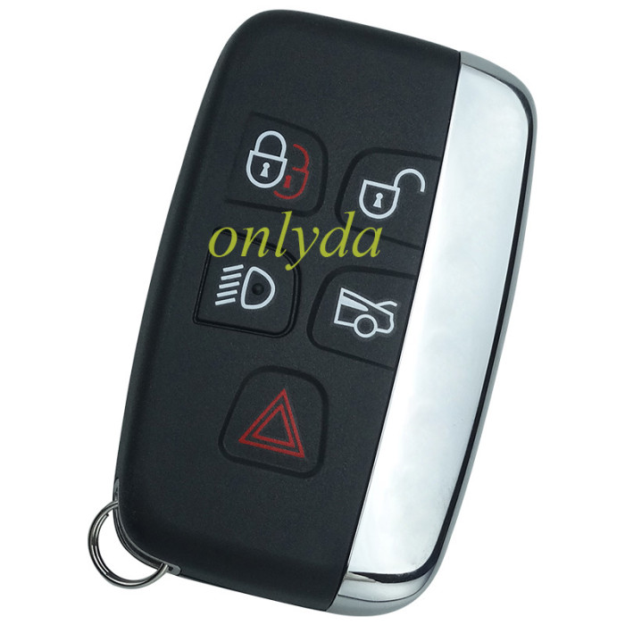 For Jaguar 5 button remote key blank ，Border without words with jaguar on the back