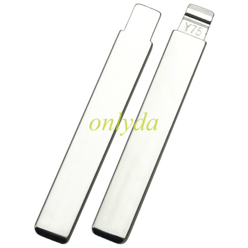 Y75# Kia key blade Embryo width 7.8mm