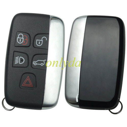 For Rangrover 5 button remote key blank，Border with Rangrover With land-rover on the back