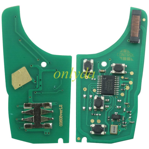 For Opel unKeyless remote key with 315/434mhz with  ID46 GM(Hitag2) 7937E/7941 chip, please choose button type and frequency