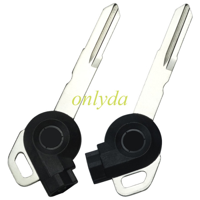 For yamaha motorcycle transponder key blank with right blade