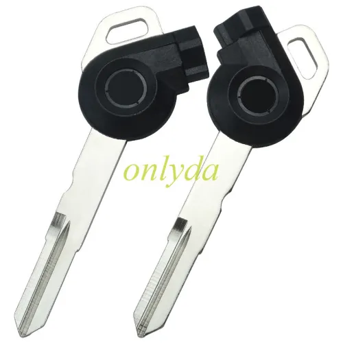 For yamaha motorcycle transponder key blank with right blade