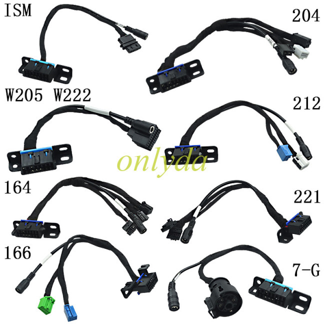 For EIS/ELV Test Line Mercedes W164 W166 W204 /W222 W212 W221 work with CGDI MB PROG