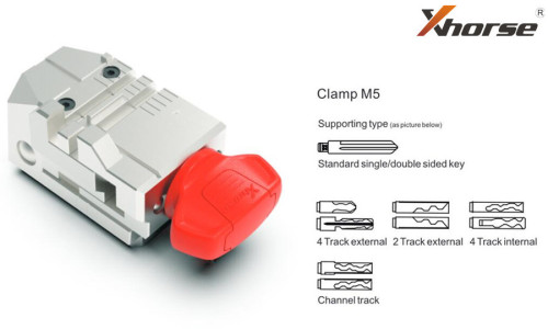 Xhorse M5 Clamp for Xhorse Condor Mini Plus, Condor II, Dolphin XP005, Dolphin XP005L,XC-mini