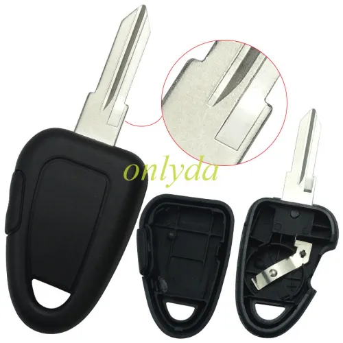 Super Stronger GTL shell  Fiat 1 button remote  key blank GT10