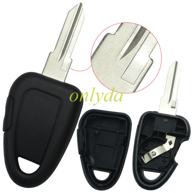 Super Stronger GTL shell  Fiat 1 button remote  key blank GT10