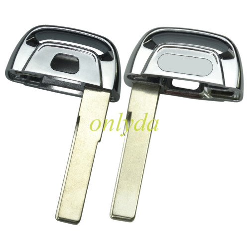 For Audi A6L, Q5 emergency Key blade with 2.0cm with badge