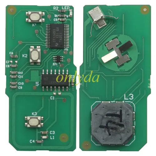For Toyota Prius   3 button 433 mhz  / 312 MHz  ID70E ( Page 1 )   HANDSFREE / KEYLESS GO   Tokai Rika B31EA