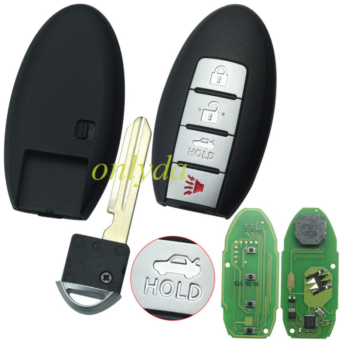 Xhorse Universal Remotes 4 button Keyless Smart remote key with Proximity function VVDI2 PN: XSNIS2EN for mini key tool