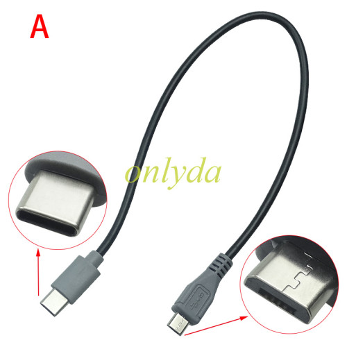 OTG Cab1e type A / type B  Update by Connecting Phone APPNo need PC Software anymoreDecode 96Bit ID48 Online  Add more Functions by APP