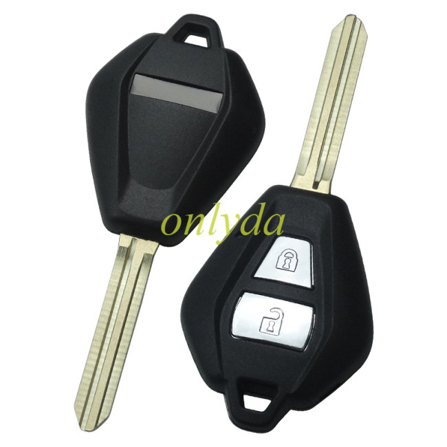 For Isuzu 2 Button Key Shell for Isuzu D-Max with badge place