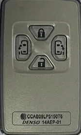 For Toyota 315mzh ASK ID71 version number 0111