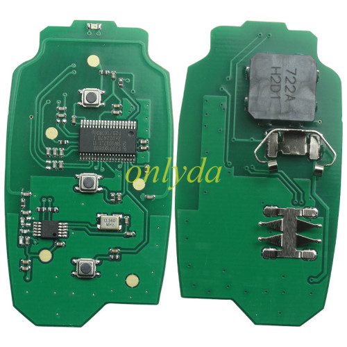 For  Hyundai Kona 2018-2020 Smart Key Remote 3 Buttons 433 MHz HITAG 3 Chip Fcc Id:TFKB1G085 95440-J9100