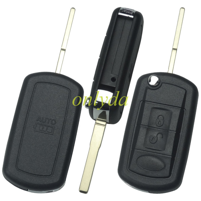 For Landrove 3 button remote key with 434mhz used for Discovery III with  with PCF7941 chip Original PCB with aftermarket shell