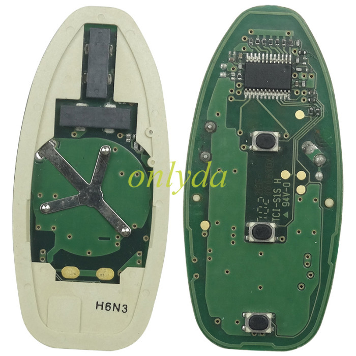 For Nissan Juke,CWTWB1U825 Smart Key For Nissan Micra Juke Renault AlaskaModel name: TWB1G662.  frequency 434mhz.  FCC ID ：CWTWB1U825 Part No.:285E3-1KA9D