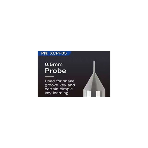 XCPF05 0.5mm probe used for snake groove key and certain dimple key learning