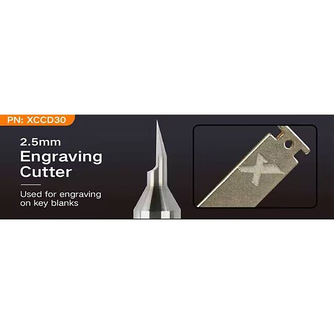 XCCD30 2.5mm Engraving cutter used for engraving on key  blanks