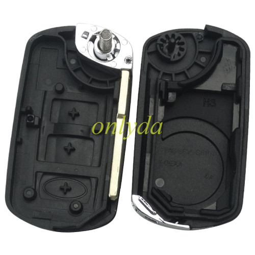 For Landrove 3 button remote key with 434mhz used for Discovery III with  with PCF7941 chip Original PCB with aftermarket shell